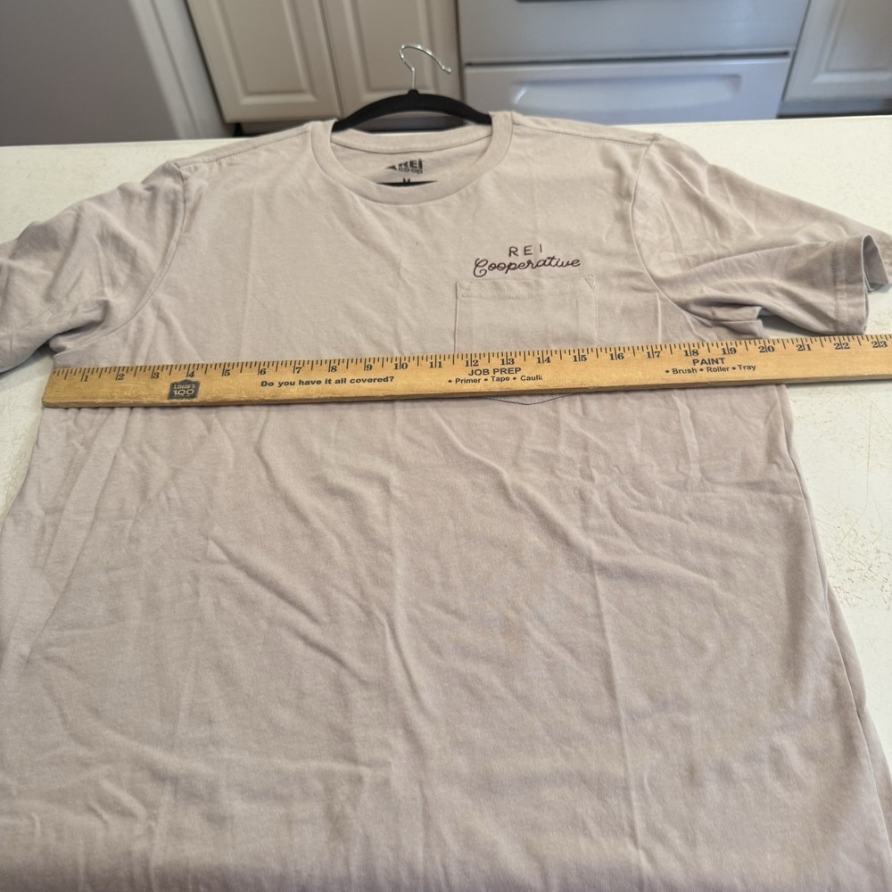 REI Co-Op Shirt Mens Sz M  Lightweight Outdoor‎ Stretch Crew Neck Hiking - Picture 4 of 6